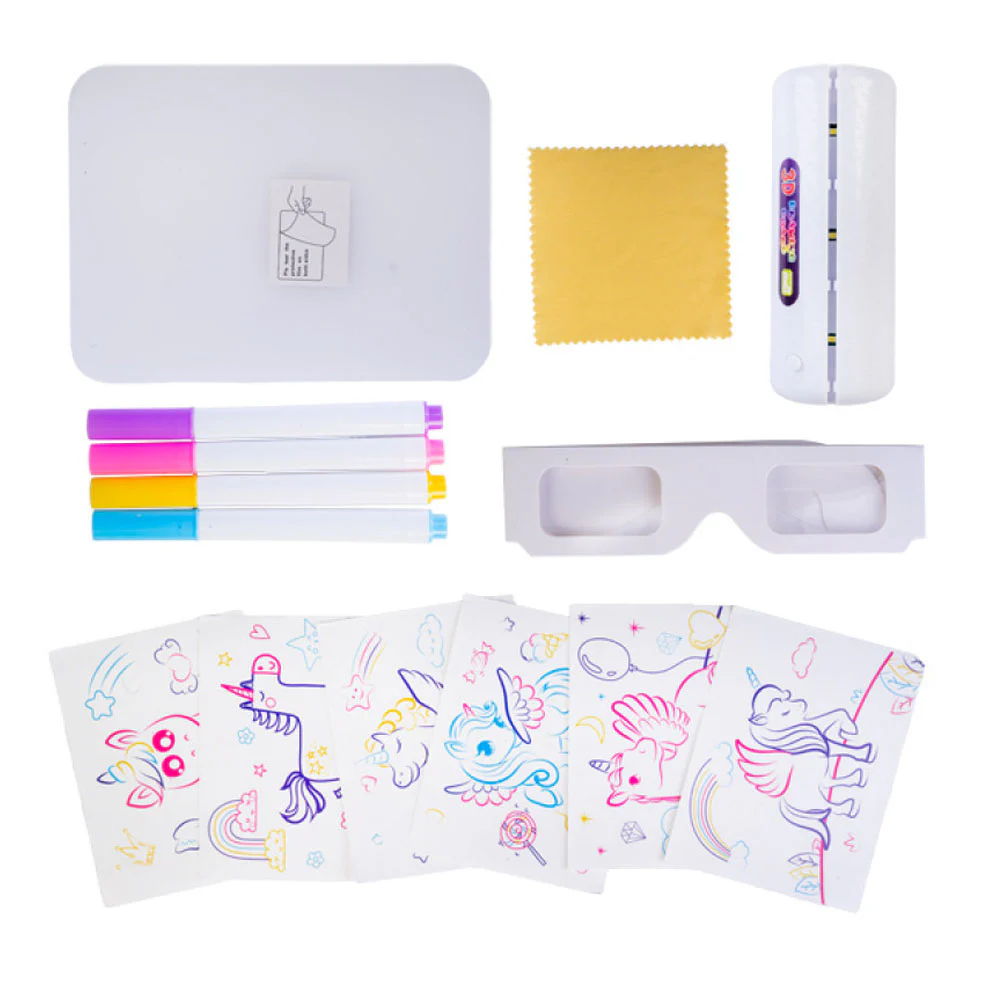 3D Illuminate Drawing Board - Unicorn - Image 3