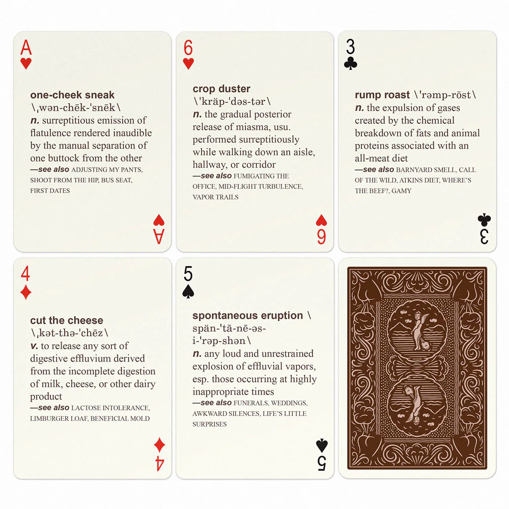 52 Farts Playing Cards - Image 3