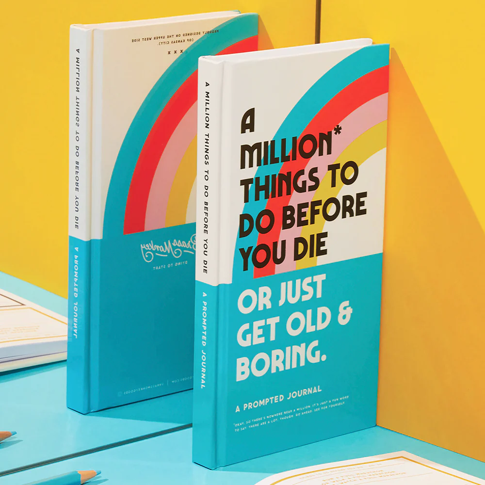 A Million Things To Do Before You Die, Guided Journal - Image 2