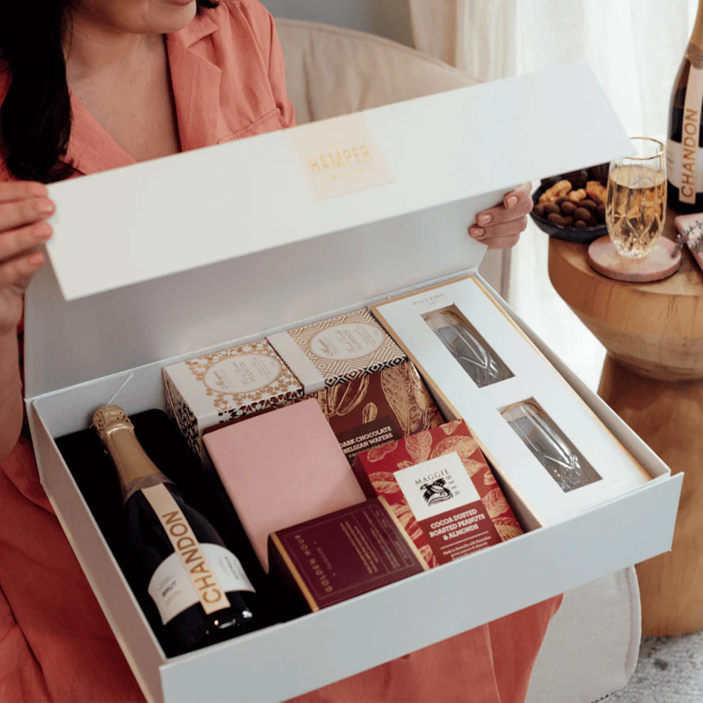A Touch of Luxury with Chandon & Glasses Hamper - Image 2
