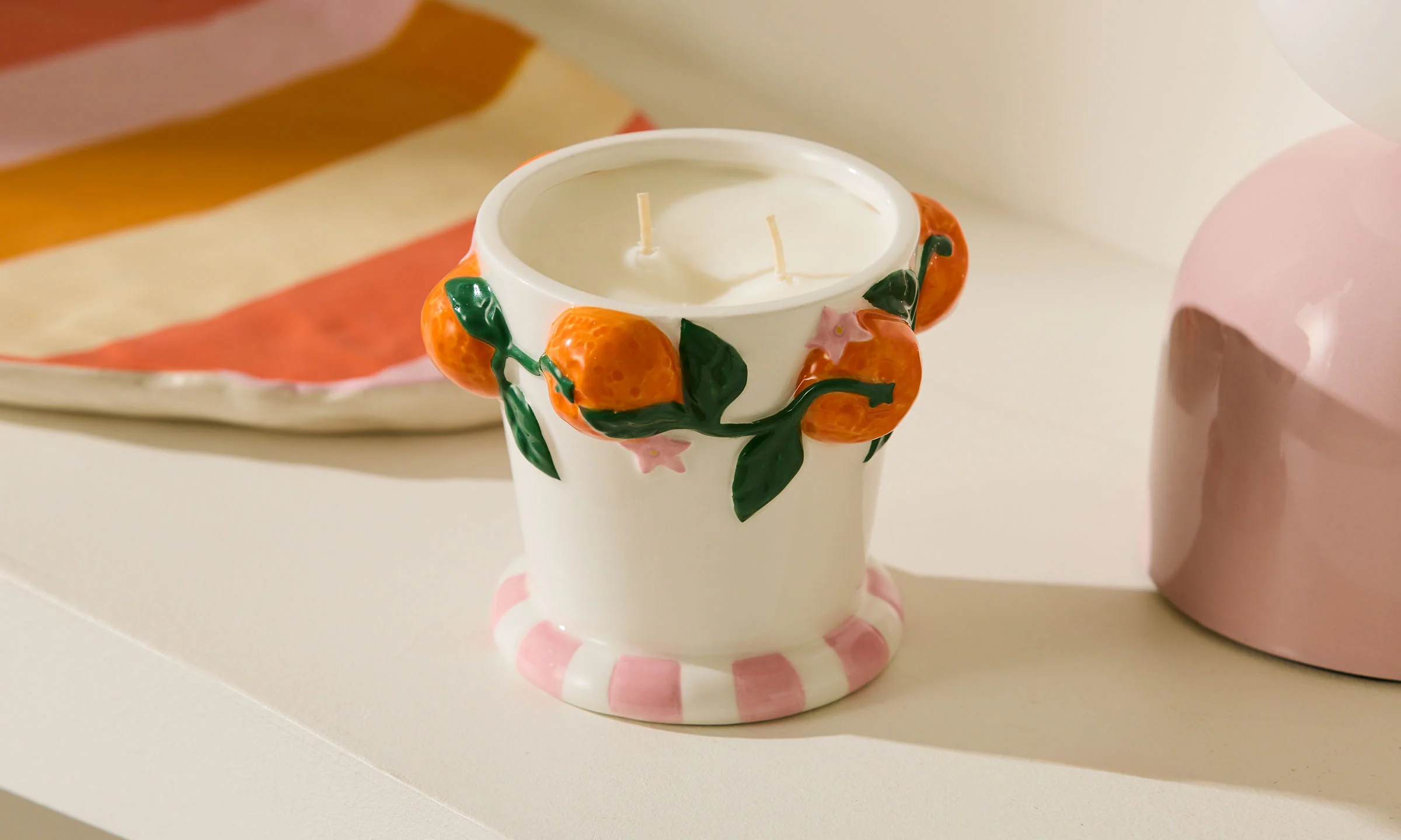 Adairs Citron Orange Jasmine Candle