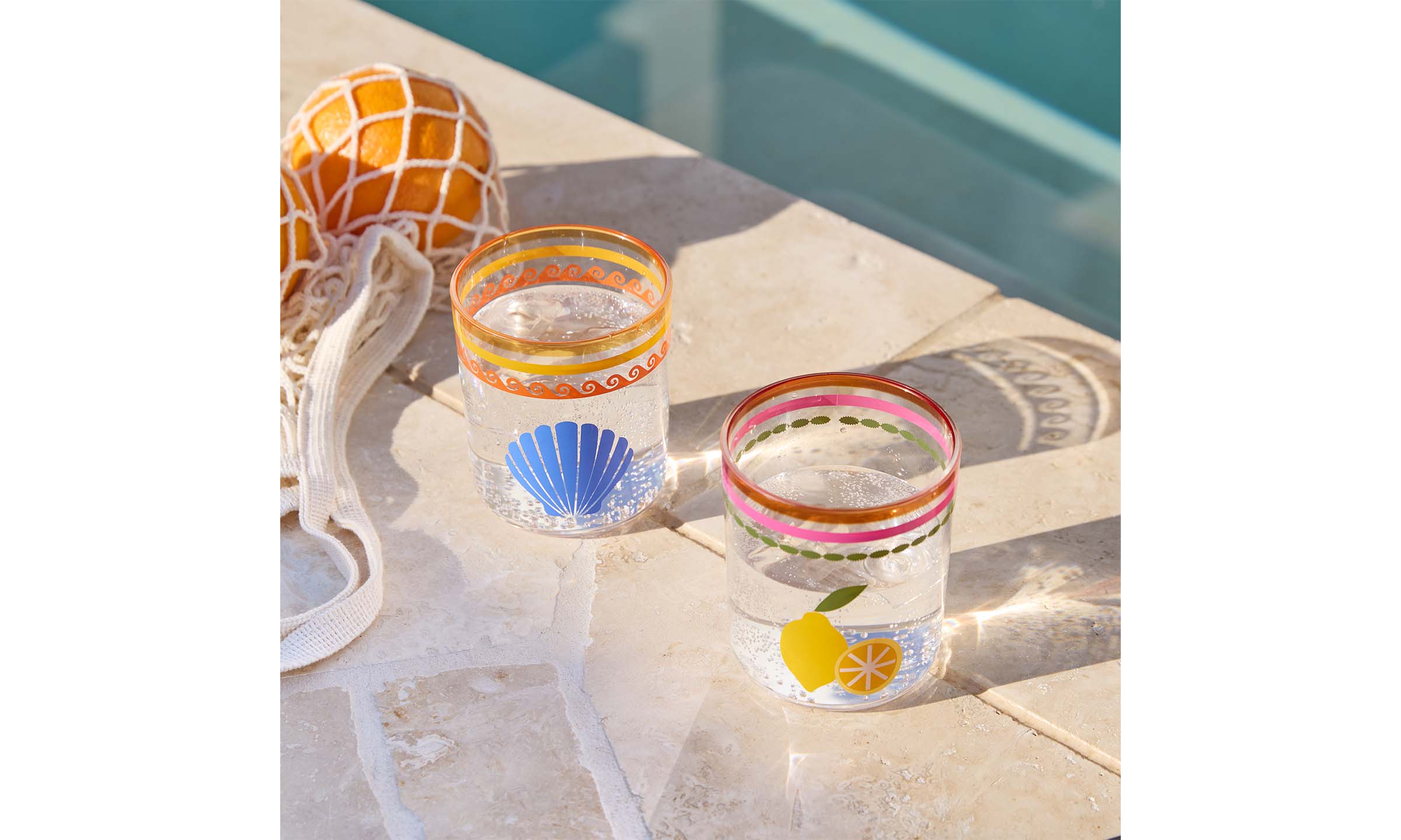 Adairs Sunlit Glass Tumblers (Set of 2)