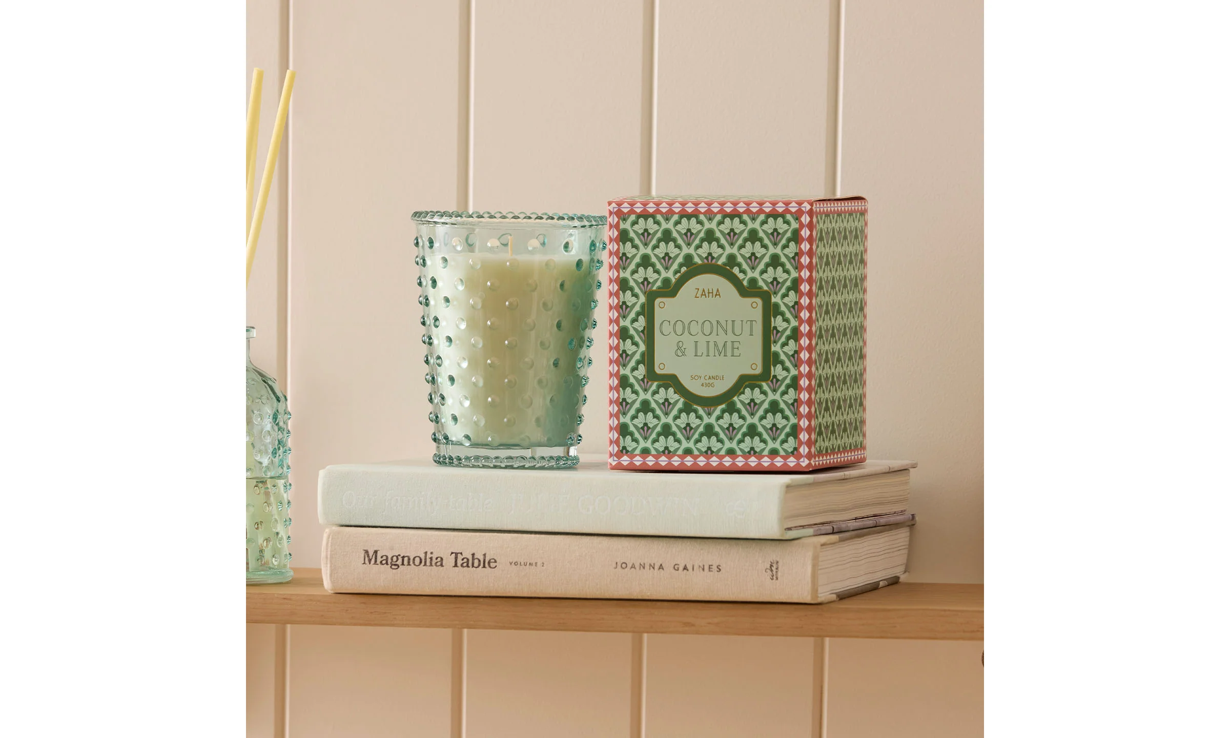 Adairs Zaha Coconut & Lime Candle