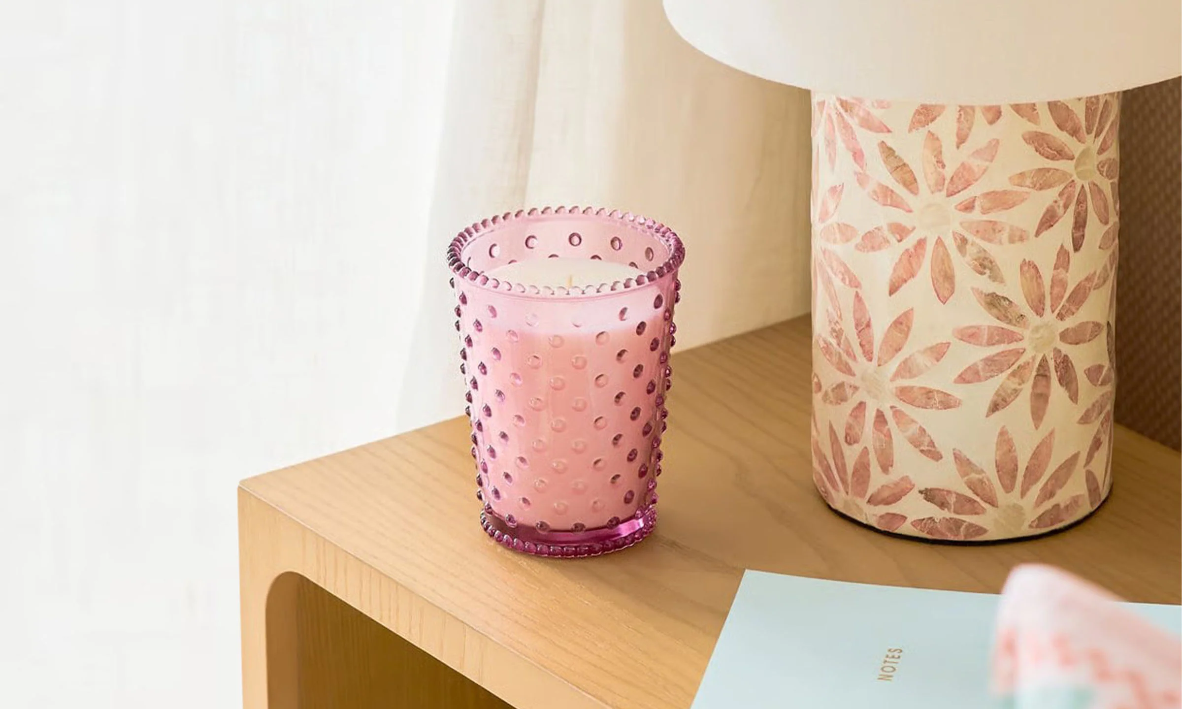 Adairs Zaha Sweet Peony Candle