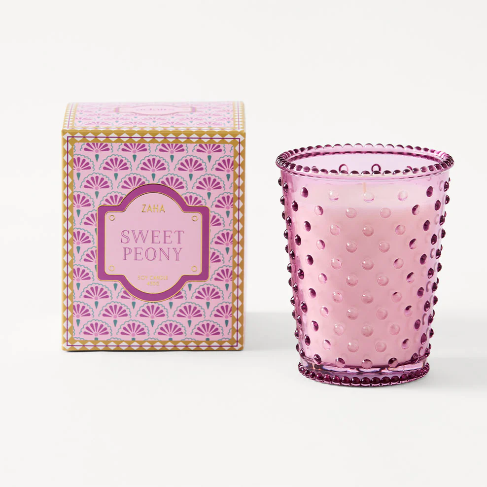Adairs Zaha Sweet Peony Candle - Image 2