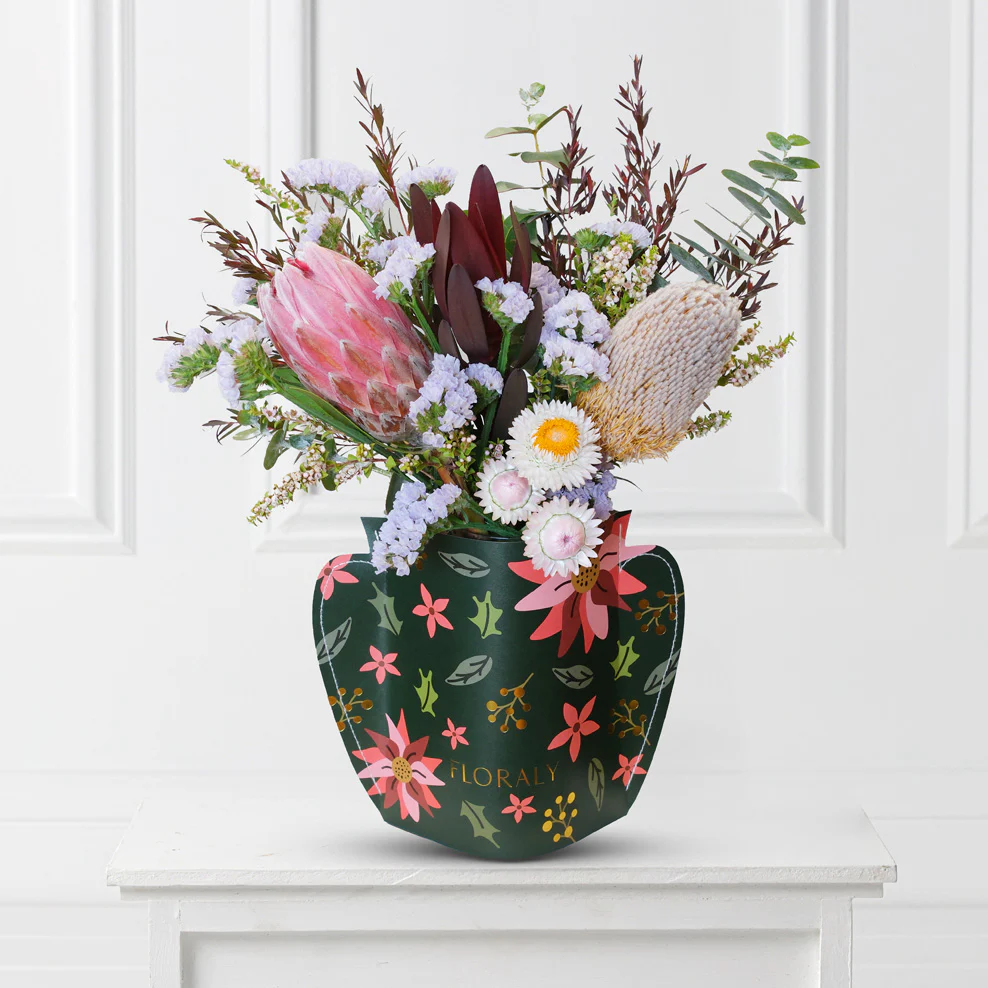 Australian Native Flowers with Sweet Bites Hamper - Image 2
