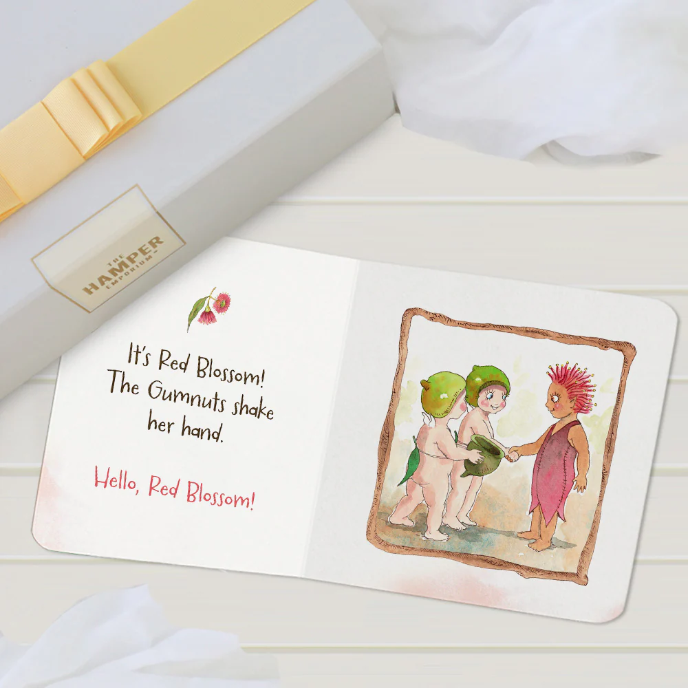 Baby Cuddles & Storybook Hamper- Hello Gumnuts! - Image 2