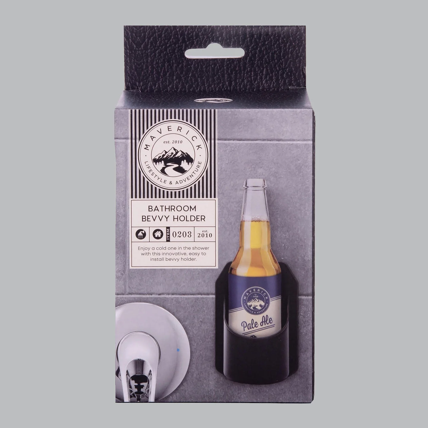 Bathroom Bevvy Shower Beer Holder - Image 2