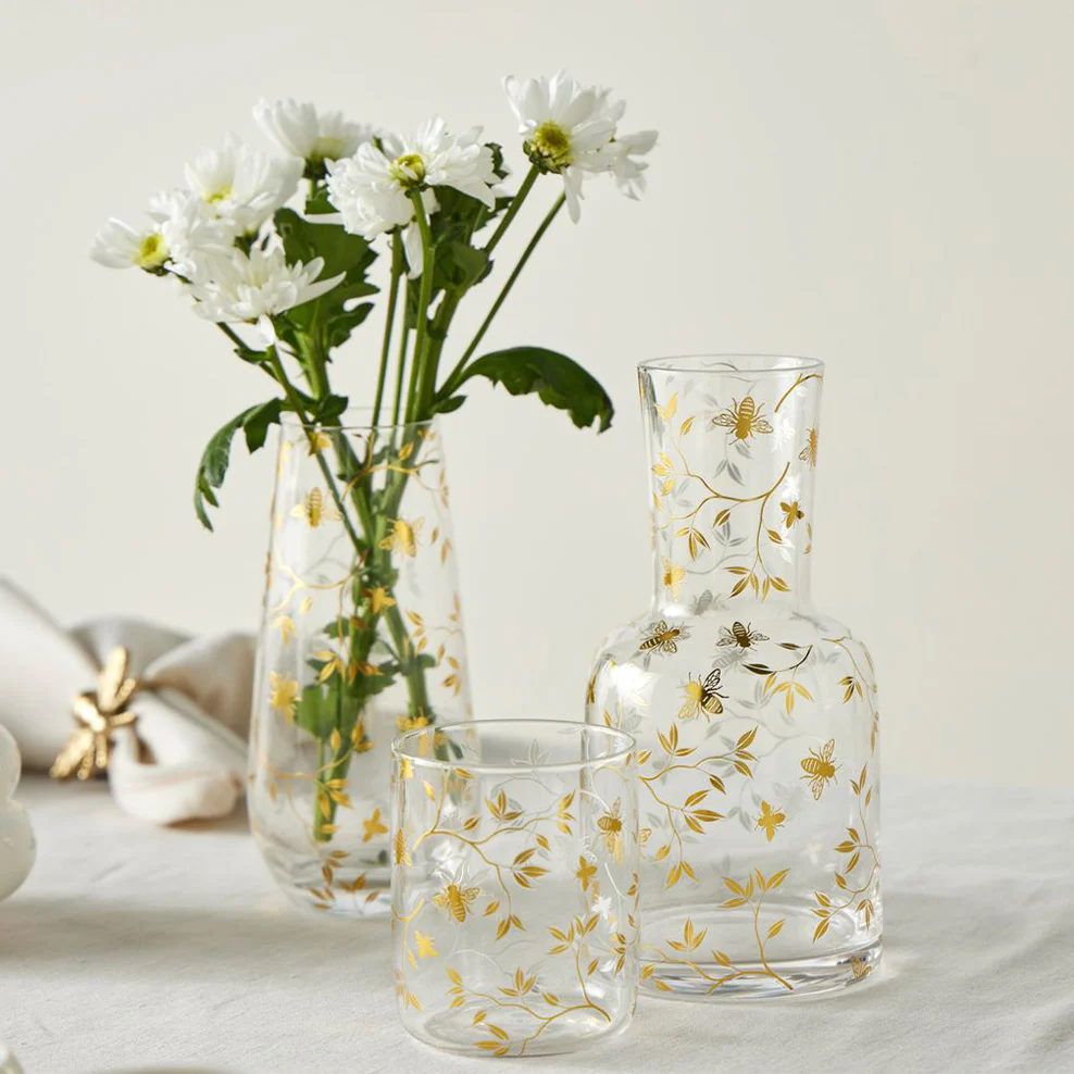 Bee Glass Carafe & Tumbler Set - Image 2