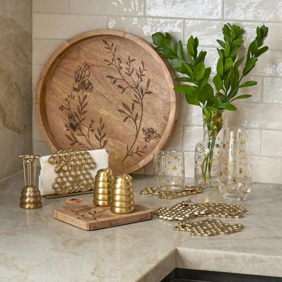 Bee Glass Carafe & Tumbler Set - Image 3