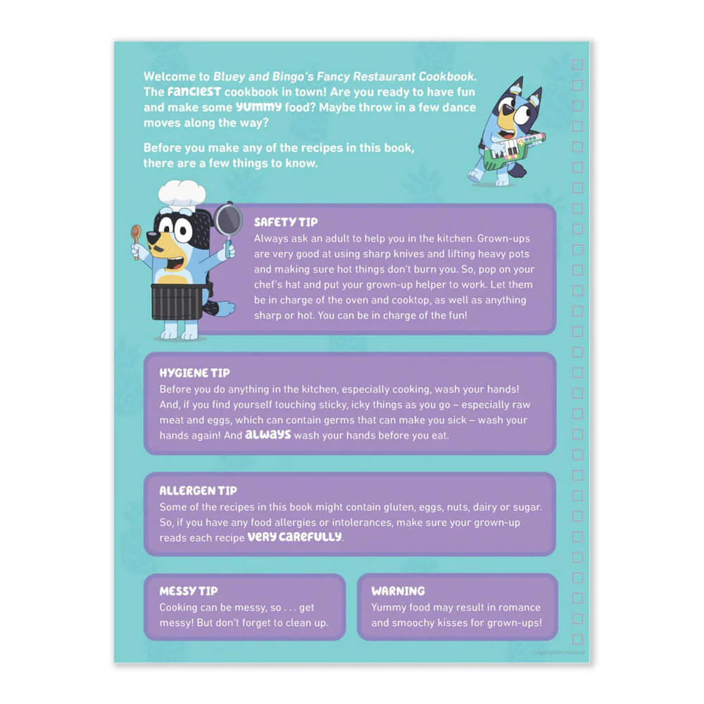 Bluey: Bluey and Bingo's Fancy Restaurant Cookbook - Image 3