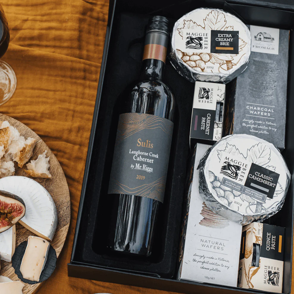 Classic Red Wine & Cheese Hamper - Image 2