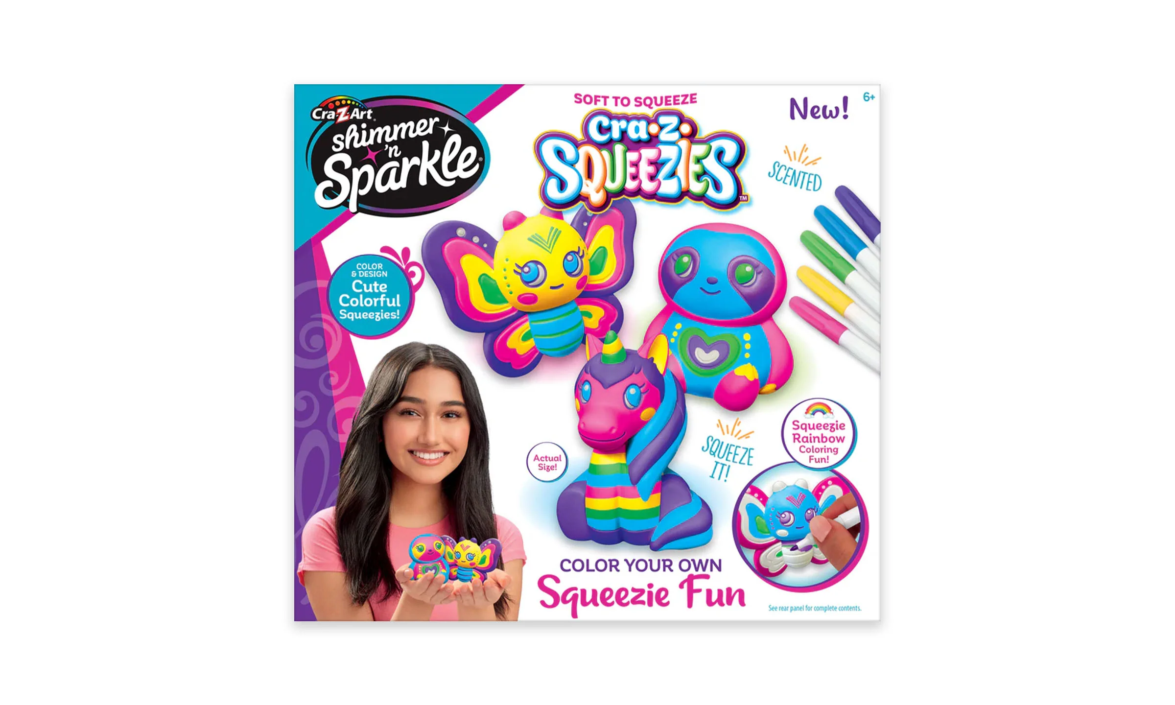 Colour Your Own Squeezies