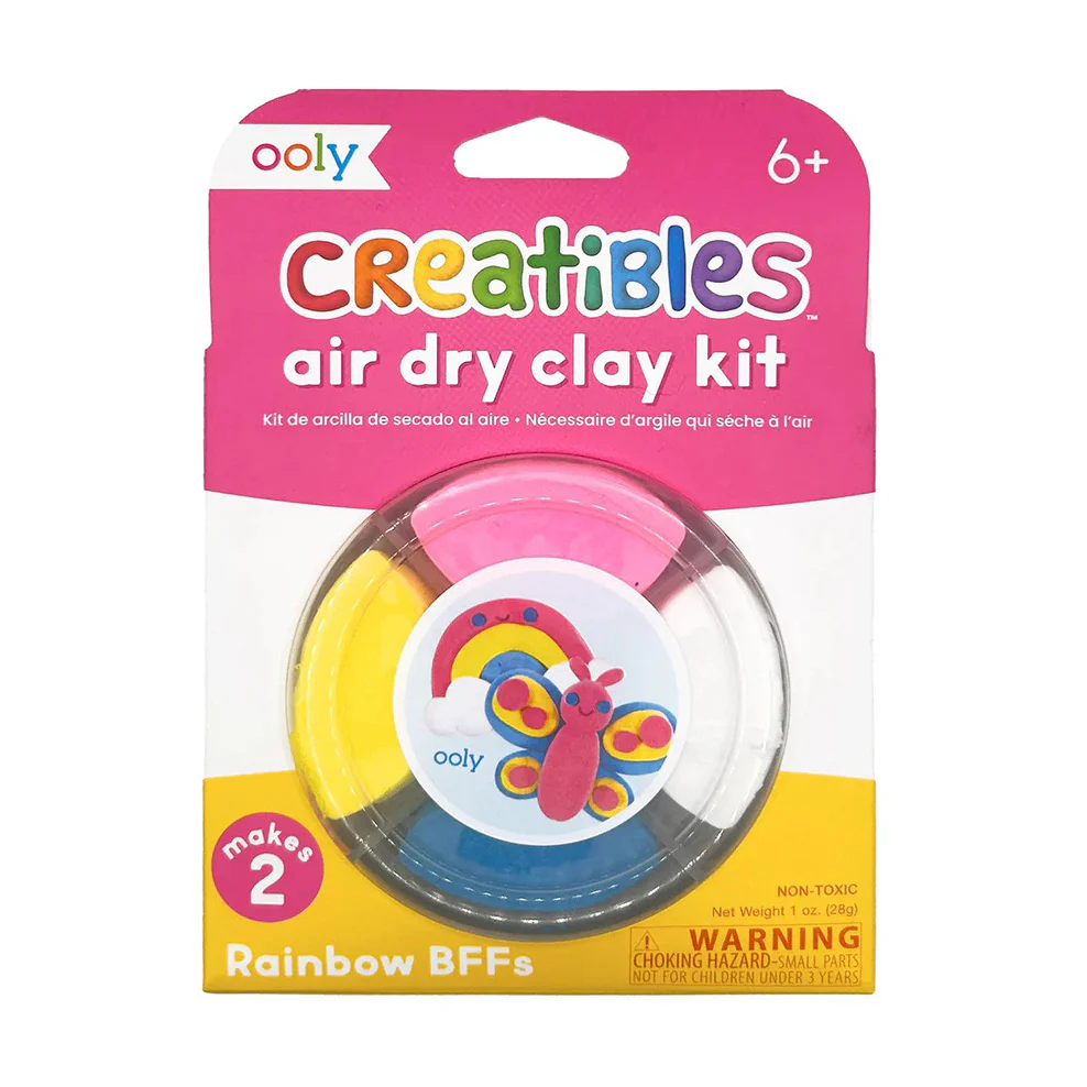 Creatibles Air-Dry Clay Kit - Rainbow - Image 2
