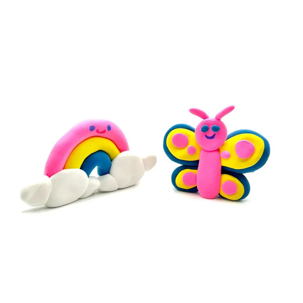 Creatibles Air-Dry Clay Kit - Rainbow - Image 3