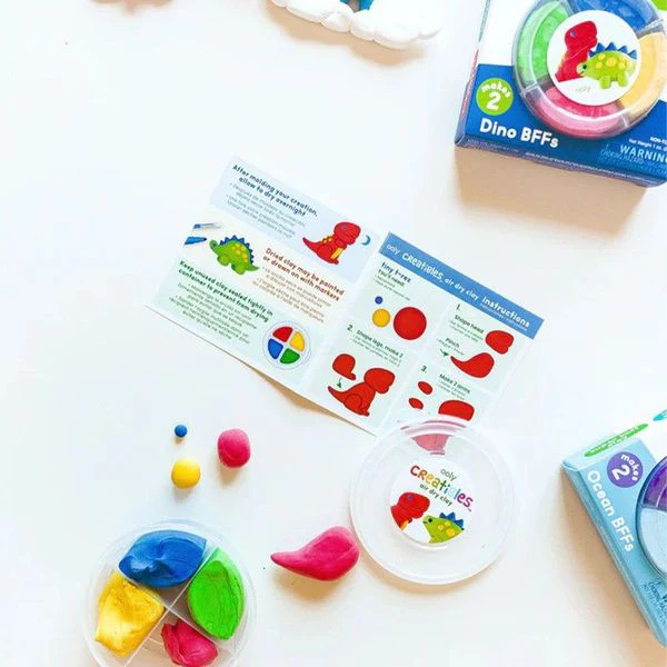 Creatibles Air-Dry Clay Kit - Dino - Image 4