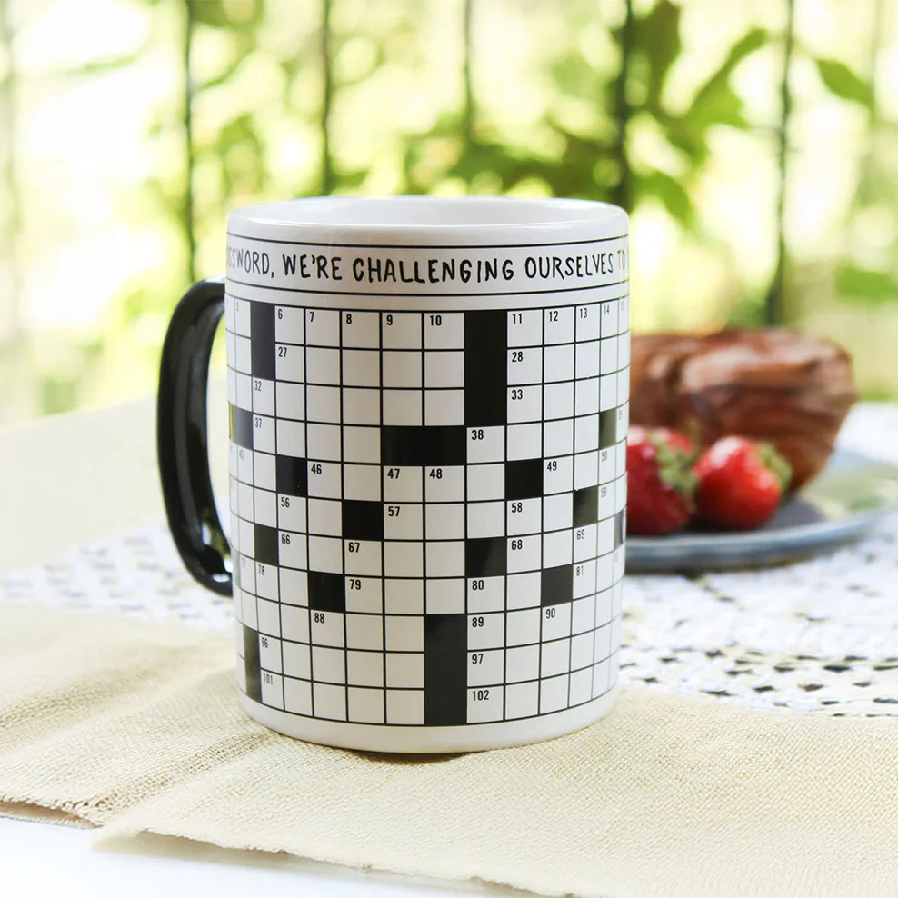 Crossword Puzzle Mug - Image 4