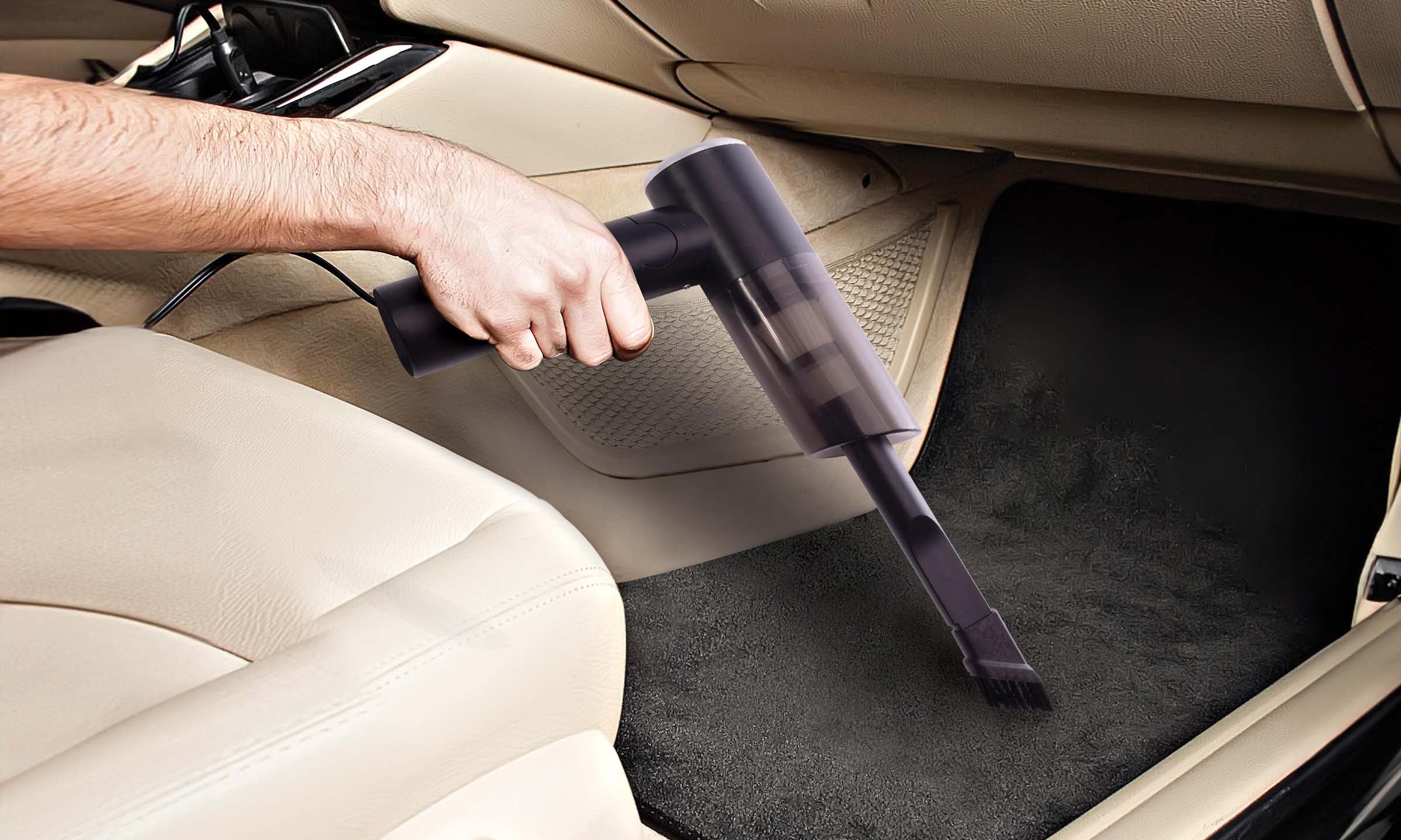 Deluxe Car Vacuum Cleaner and Pump