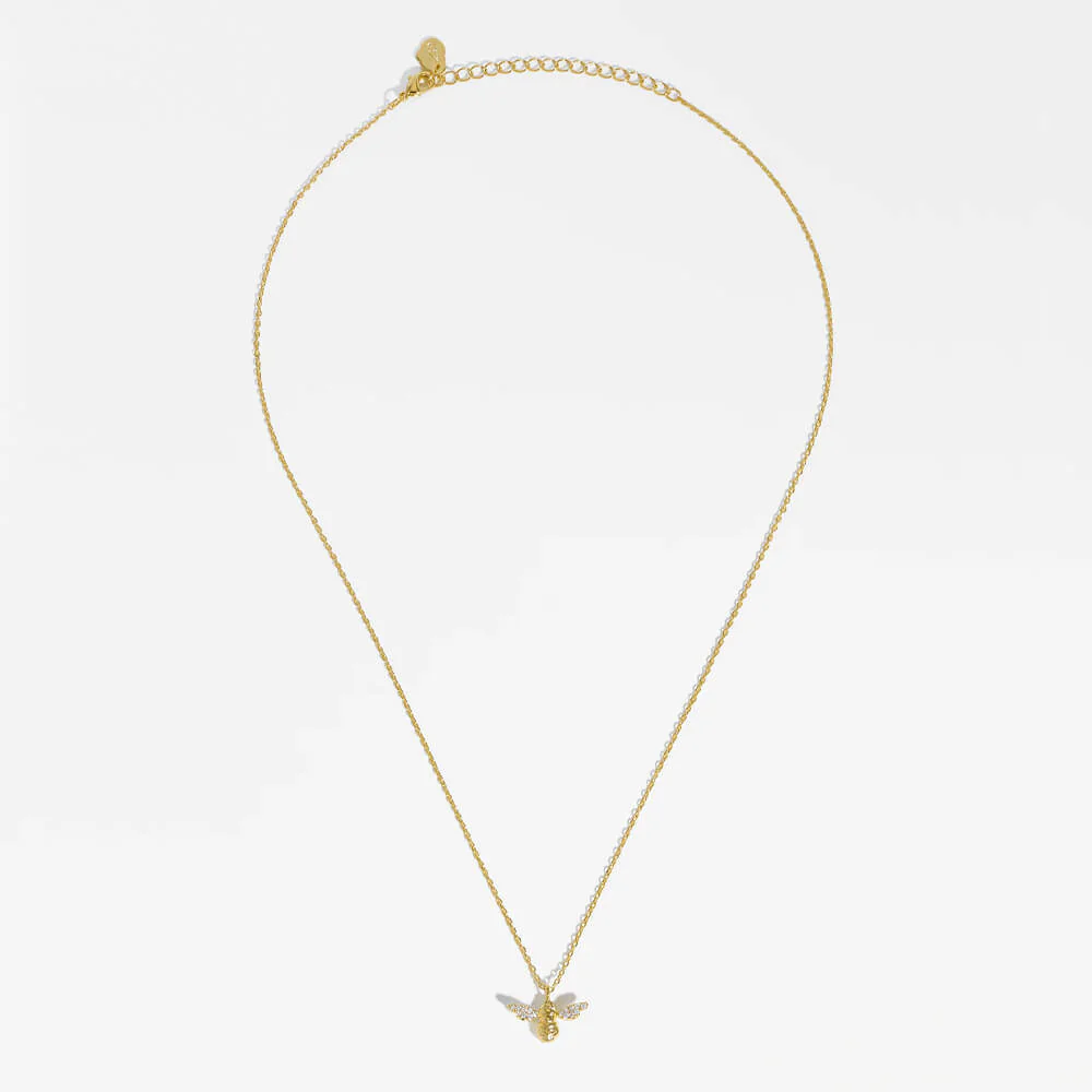 Estella Bartlett Bee Happy Pendant Necklace - Image 3
