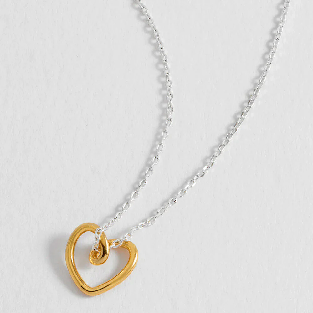 Estella Bartlett Gold Heart Pendant Necklace - Image 2