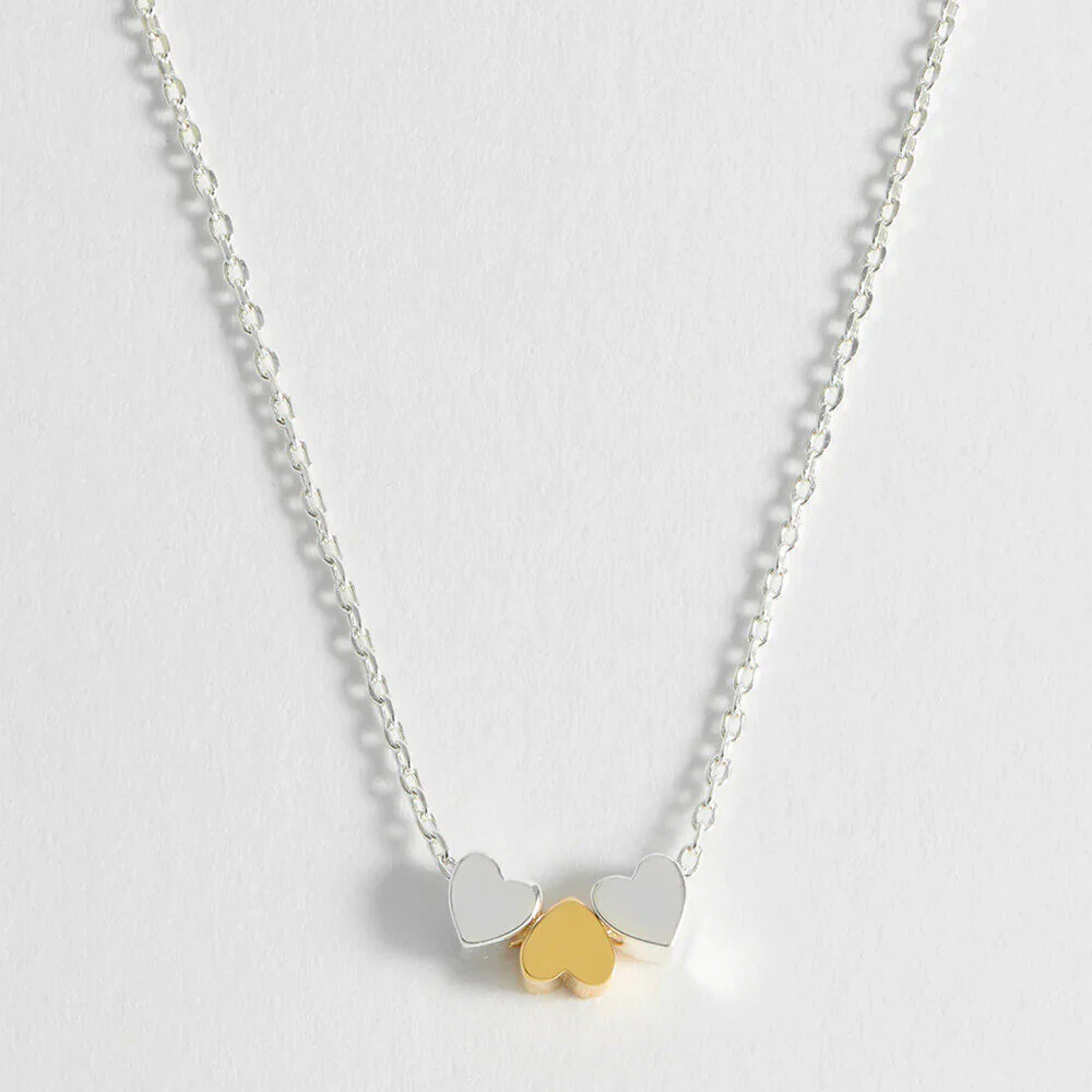 Estella Bartlett Multi Heart Necklace - Image 2