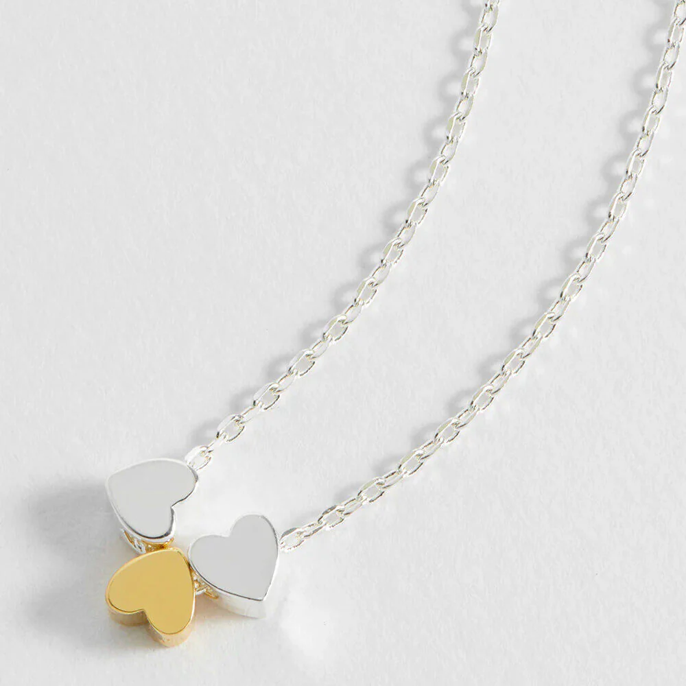 Estella Bartlett Multi Heart Necklace - Image 4