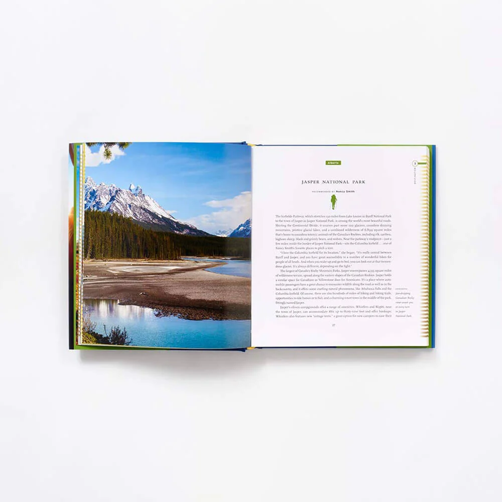 Fifty Places to Camp Before You Die Hardcover Book - Image 2