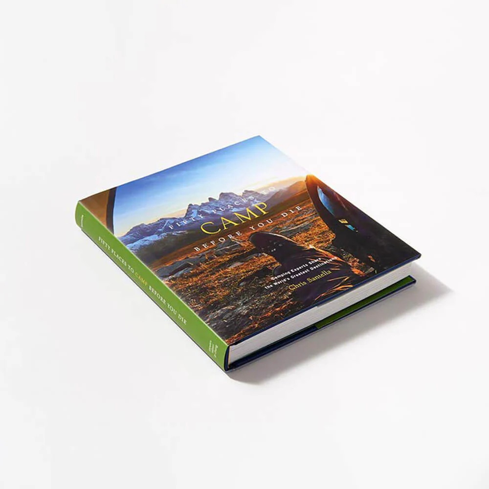 Fifty Places to Camp Before You Die Hardcover Book - Image 6