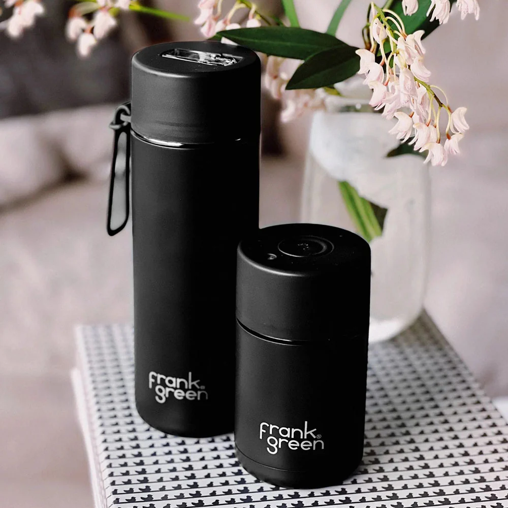 Frank Green Reusable Bottle - Black - Image 2