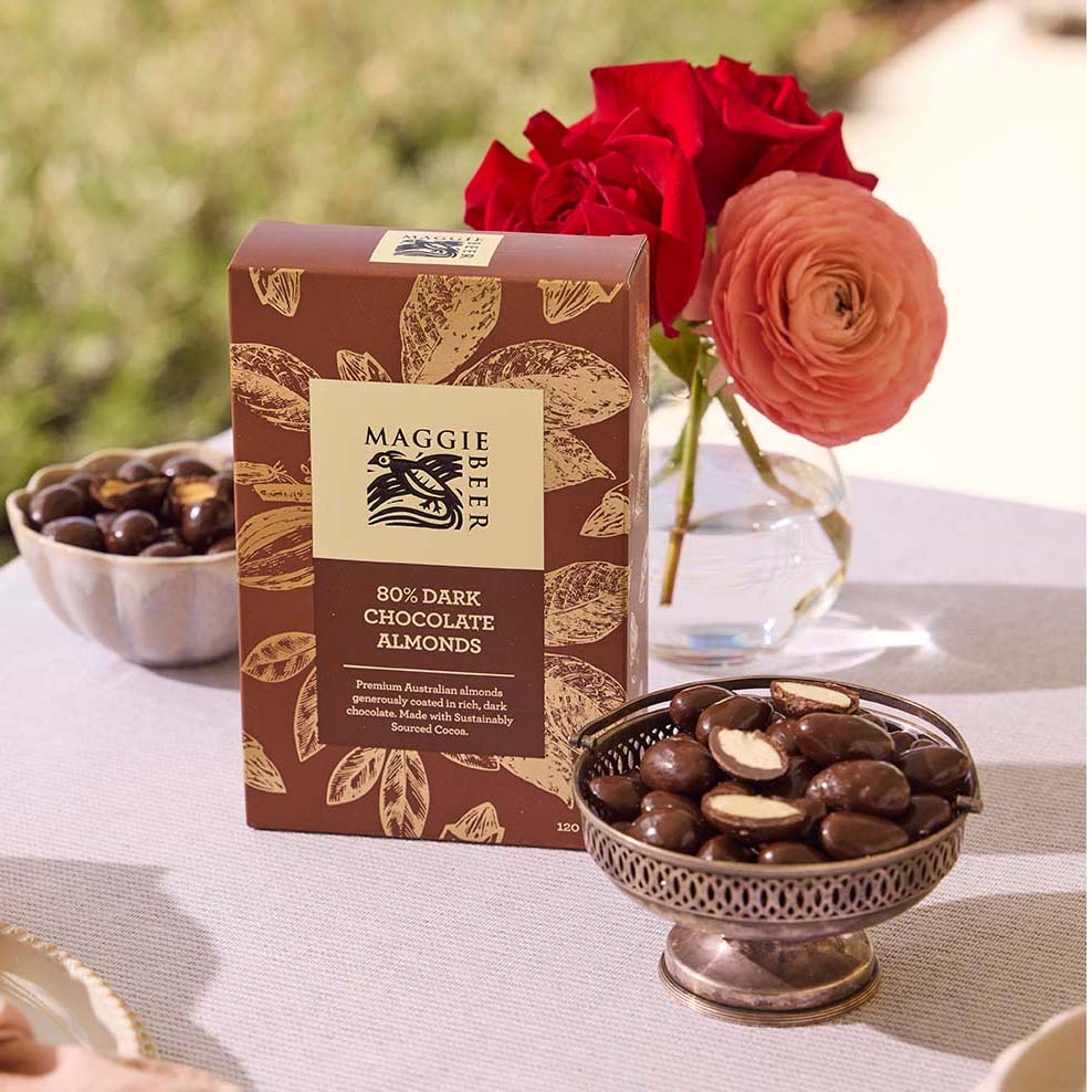 French Market Basket  -  Small with Chocolate & Toffee - Image 4