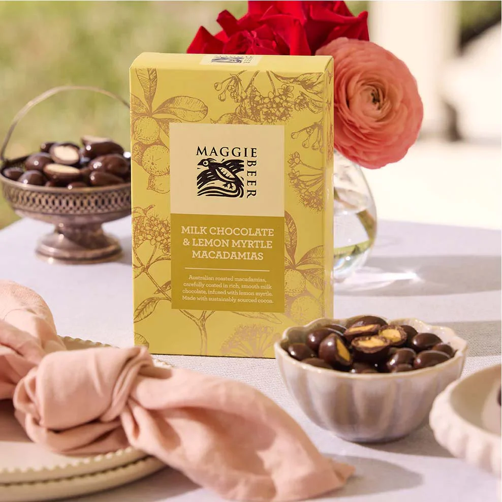 French Market Basket  -  Small with Chocolate & Toffee - Image 5