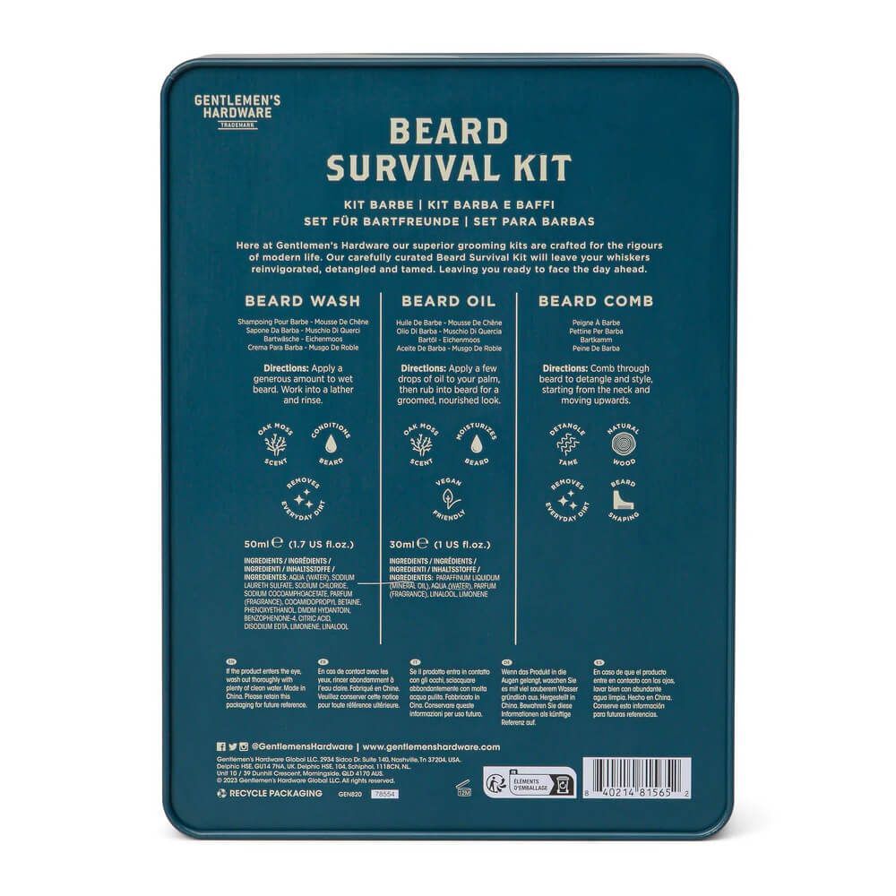 Gentlemen's Hardware Beard Survival Kit - Image 4