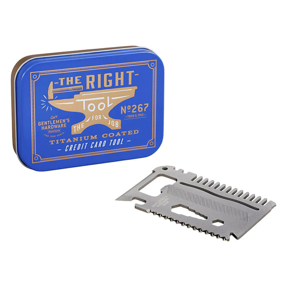 Gentlemen's Hardware Titanium Credit Card Tool - Image 2