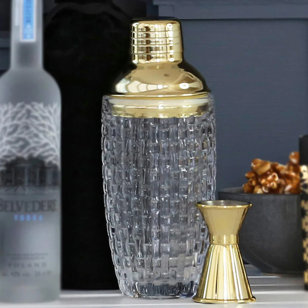 Glass Cocktail Shaker Set - Image 5