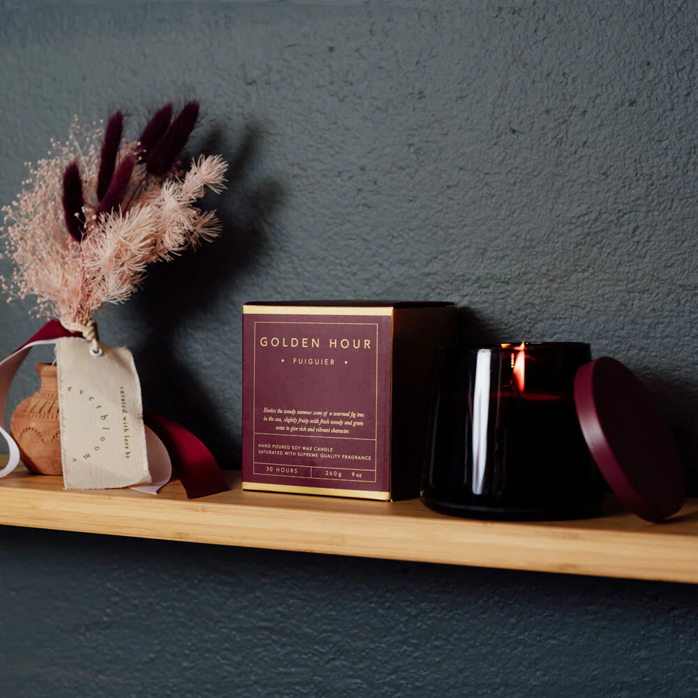 Golden Hour Luxury Soy Wax Candle - Image 6