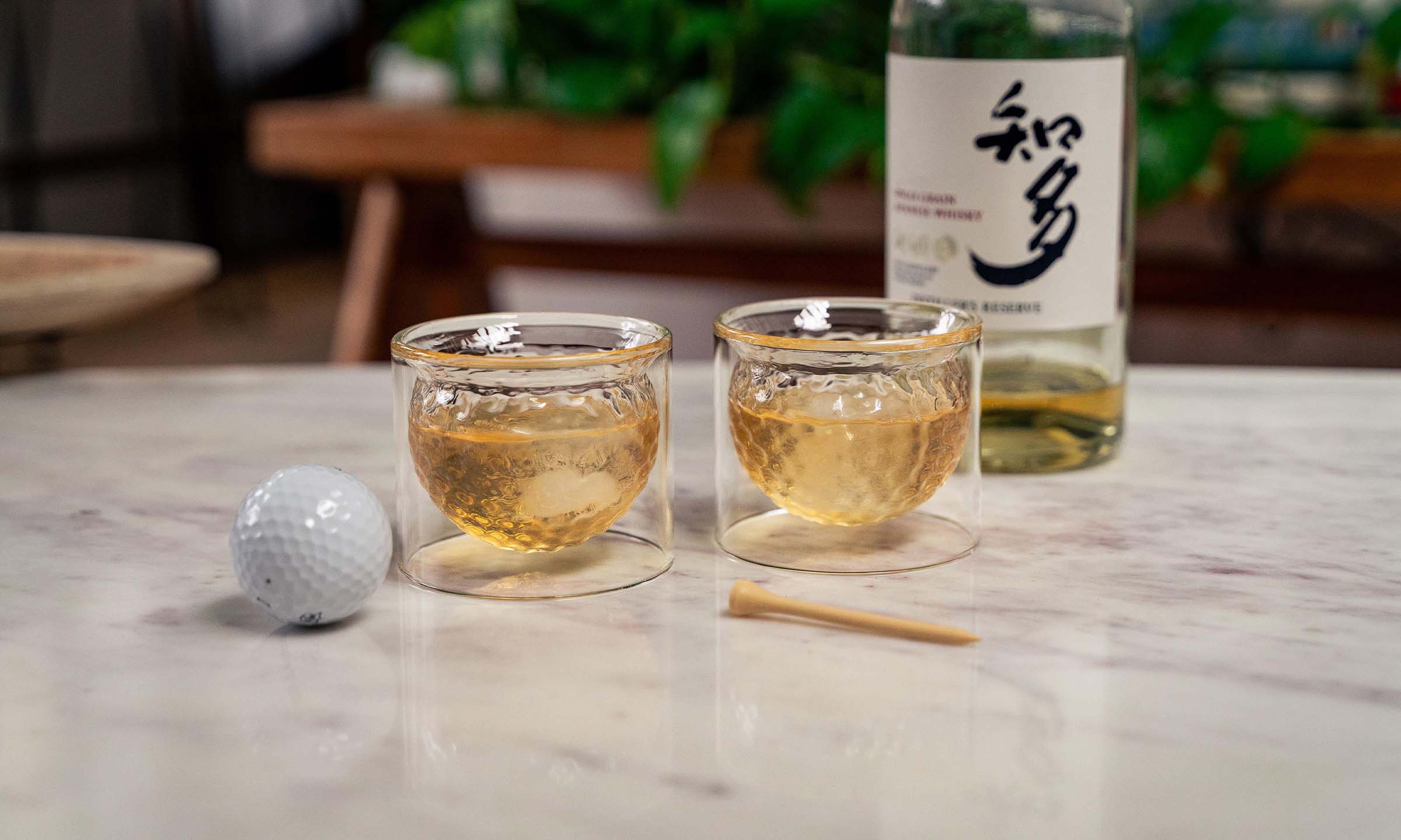 Golf Ball Glasses (Set of 2)