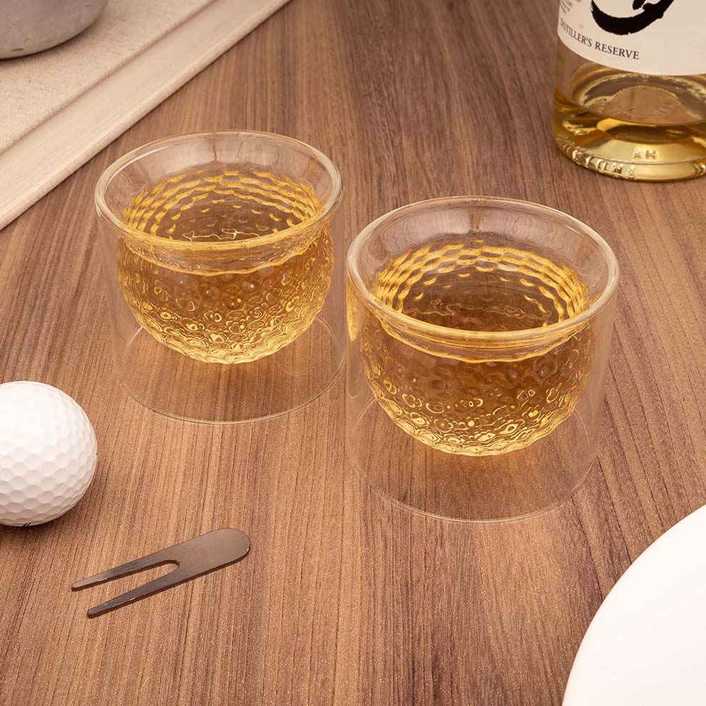 Golf Ball Glasses (Set of 2) - Image 3