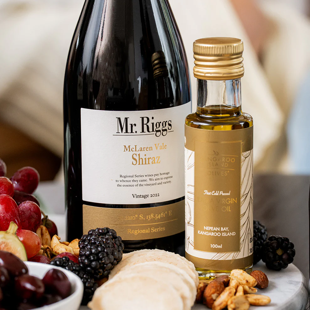 Happy Birthday Red Wine and Nibbles Hamper with Dr Dough Donuts - Image 3