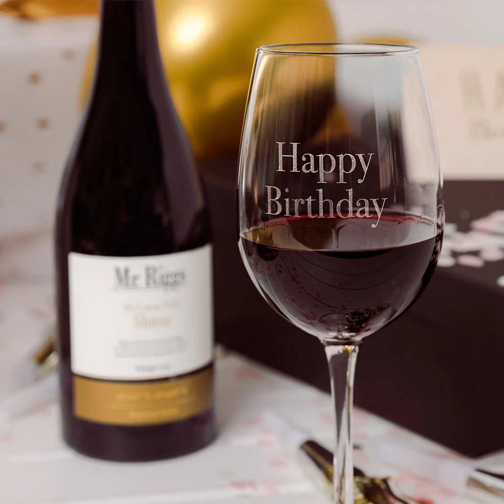 Happy Birthday Red Wine Gift Box - Image 2
