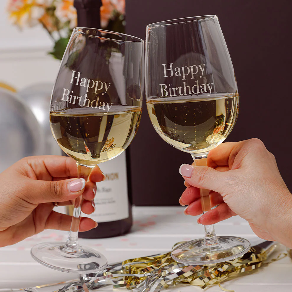Happy Birthday Sparkling Wine Gift Box - Image 2