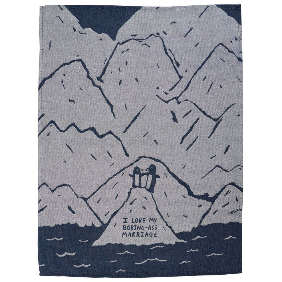 I Love my Boring Ass Marriage Tea Towel - Image 2