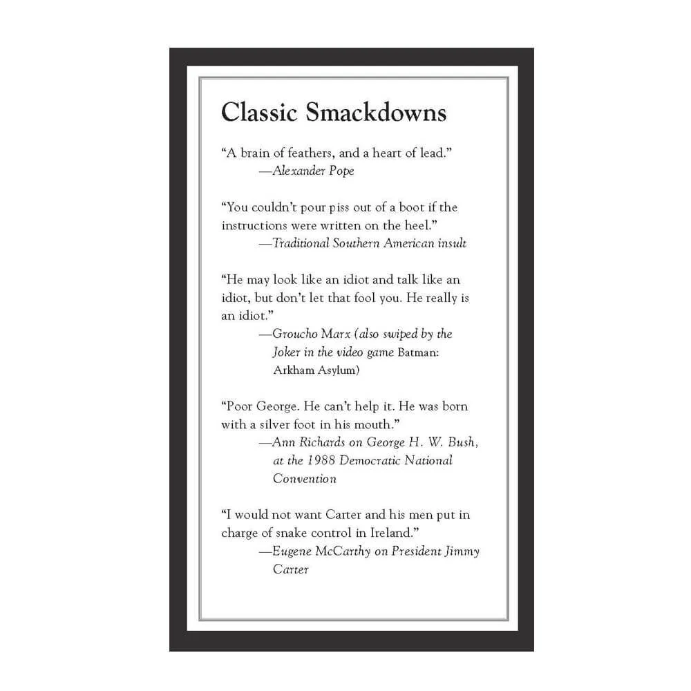INSULTS Every Man Should Know - Image 2