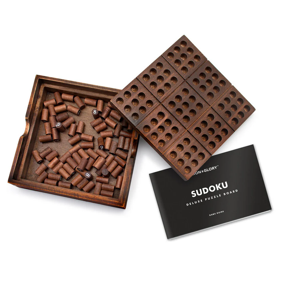 Iron & Glory Wooden Sudoku - Image 4