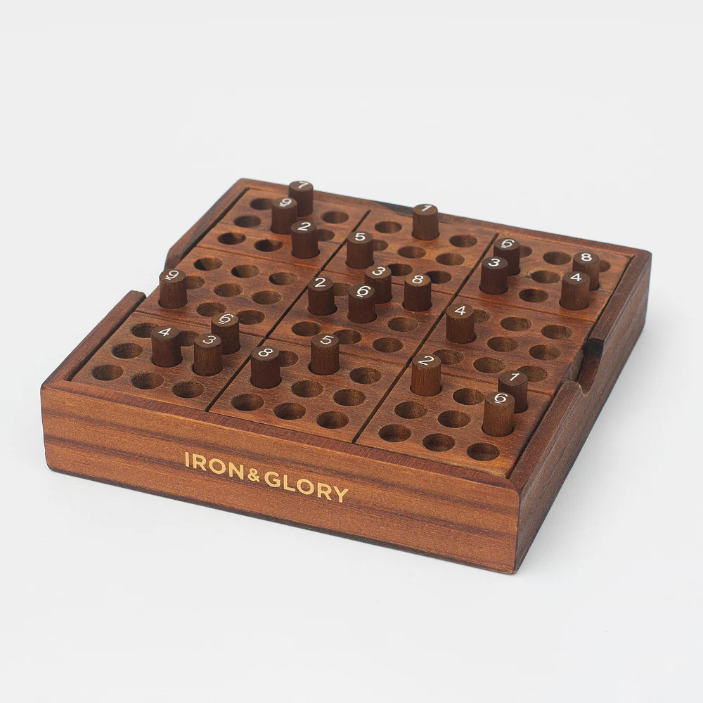 Iron & Glory Wooden Sudoku - Image 5