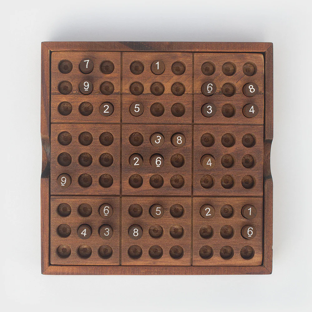 Iron & Glory Wooden Sudoku - Image 6