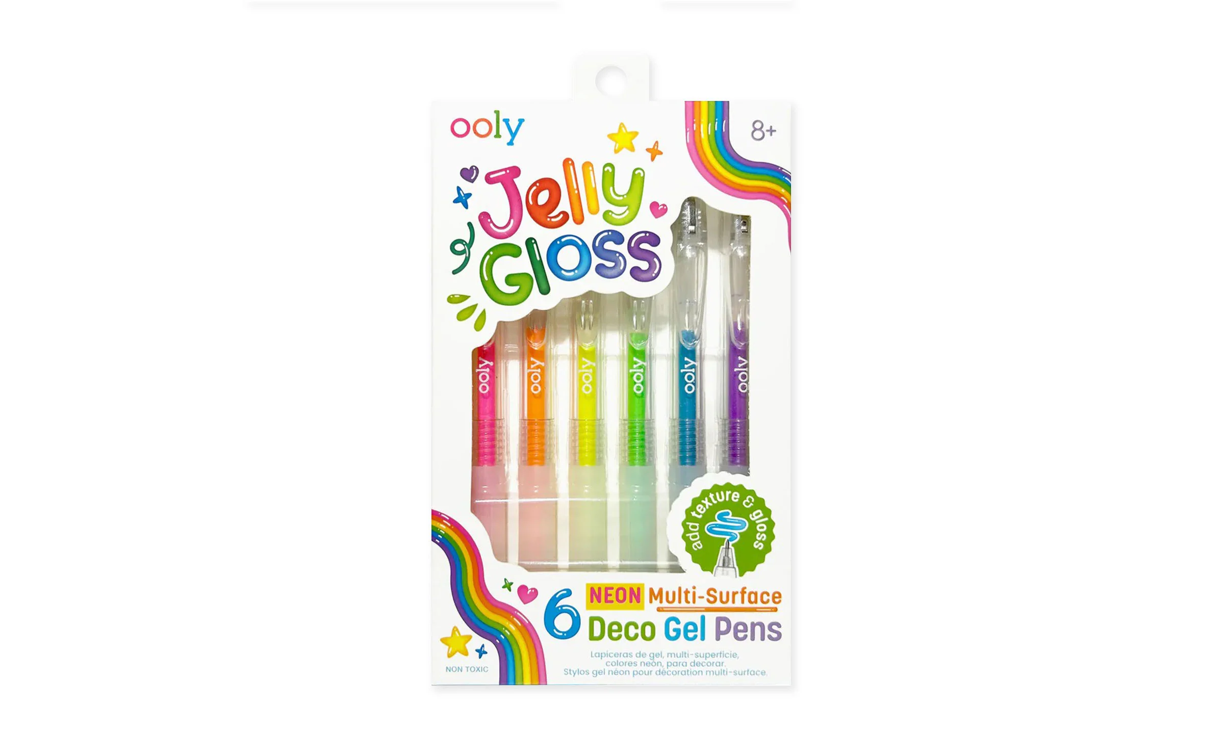 Jelly Gloss Multi Surface Gel Pens