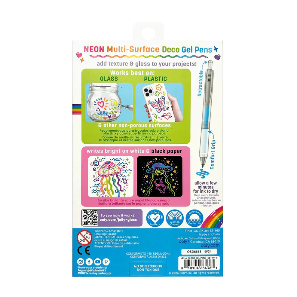 Jelly Gloss Multi Surface Gel Pens - Image 5