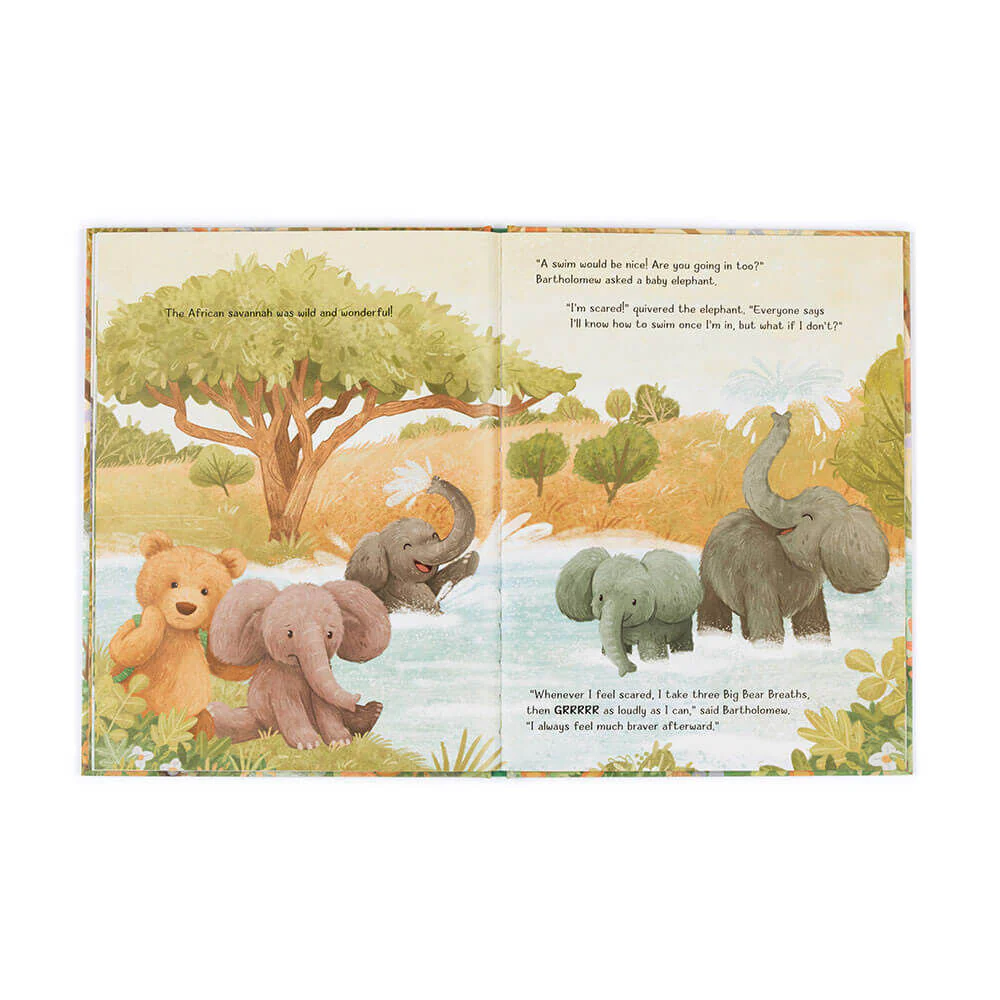 Jellycat It's A Big World Bartholomew Bear - Image 2