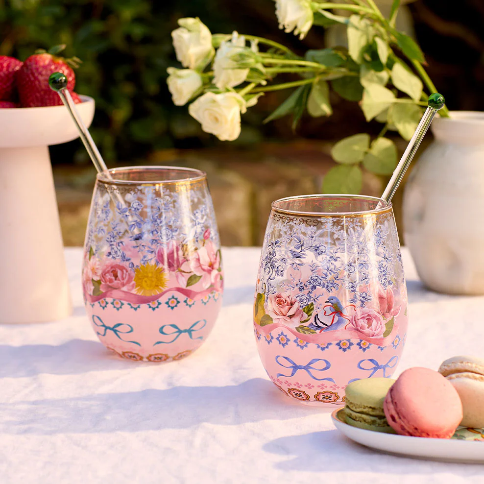 La La Land Je T'aime Paris Glass Tumbler Set - Image 2