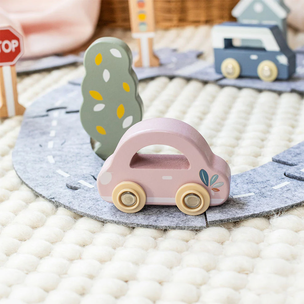 Little Town with Wooden Cars - Image 4